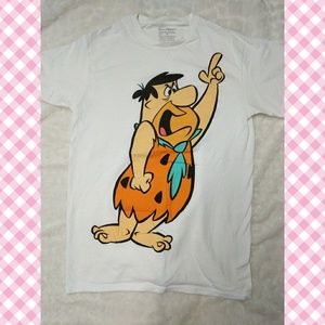 Vintage Flinstone hipster tee